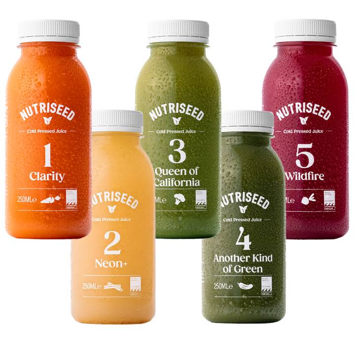 An image of Juice Cleanse 3 Day Cold Pressed Detox Diet Drinks - 15 Juices