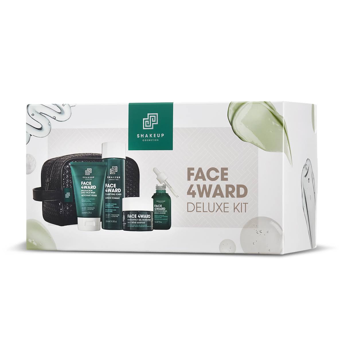 An image of Face 4ward Deluxe Kit | Skincare for Men | Shakeup Cosmetics